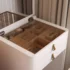 Ivory – Fällbar Spegel med Sminkbord - Bild 7