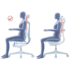 Ergonomisk kontorsstol i premiumklass med fotstöd - Bild 3